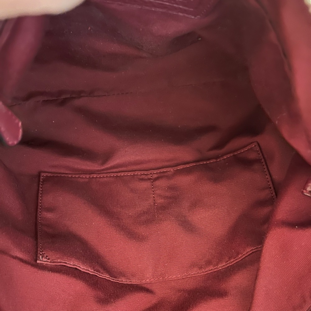 COACH maroon Kelsey satchel - Picture 7 of 7